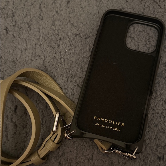 Bandolier Tan Phone Case with Strap - Picture 8 of 8